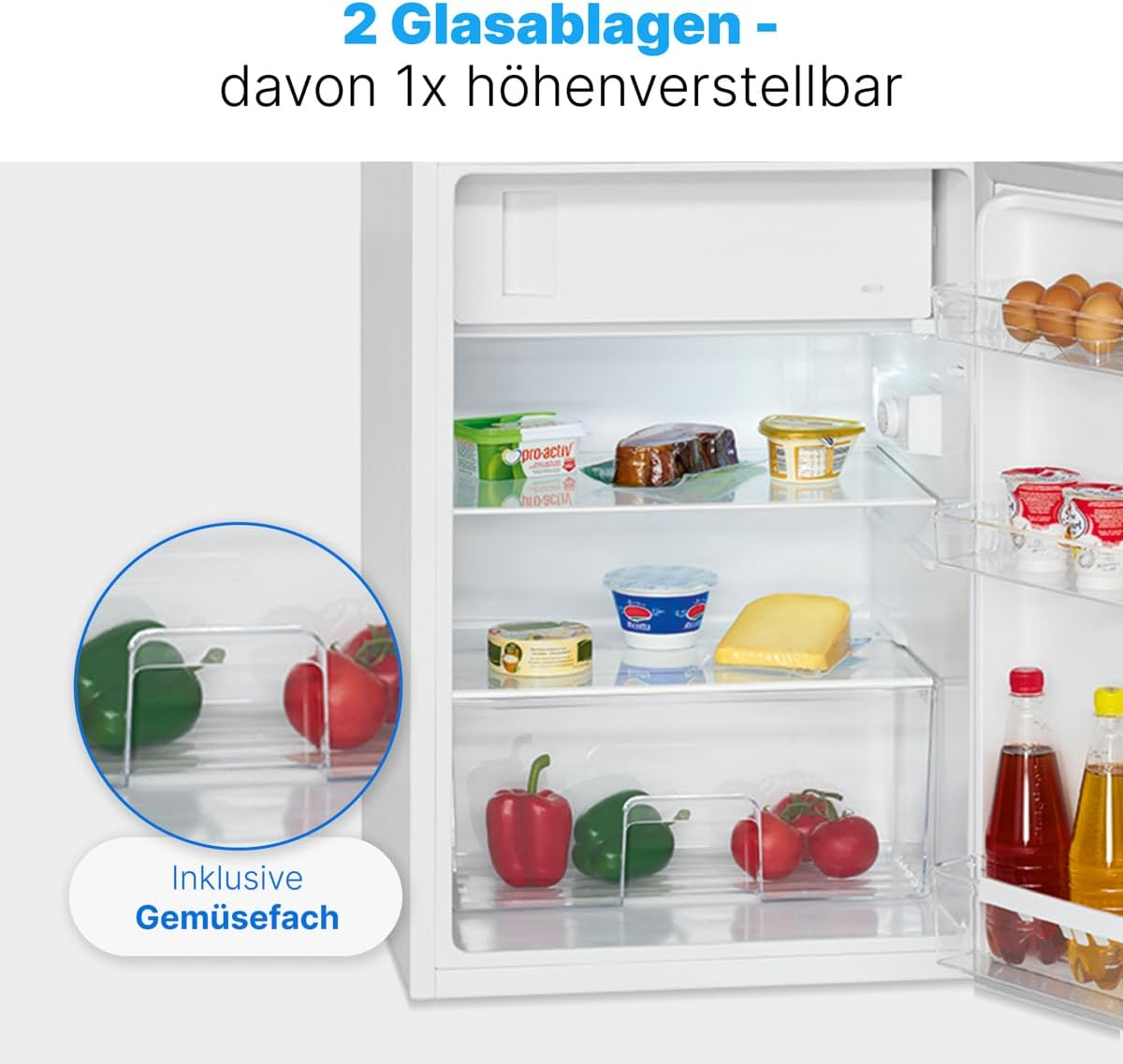 Bomann KS 2184 refrigerator/ A++ / 84.5 cm /141 kWh/. - slika 13