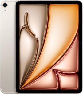 Apple iPad Air 11" with M3 Chip: Apple Intelligence, Liquid Retina Display, 128GB, 12MP Front Camera/Rear Camera, WiFi 6E, Touch