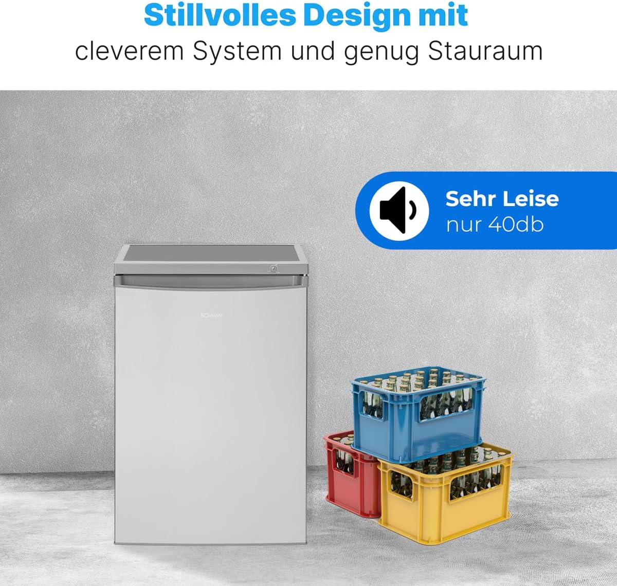 Bomann KS 2184 refrigerator/ A++ / 84.5 cm /141 kWh/. - slika 6