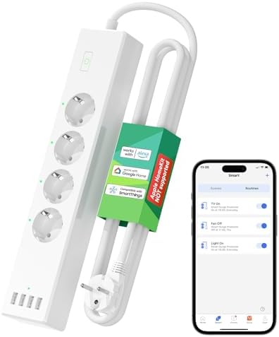 Meross WLAN Power Strip 4-Way - slika 8