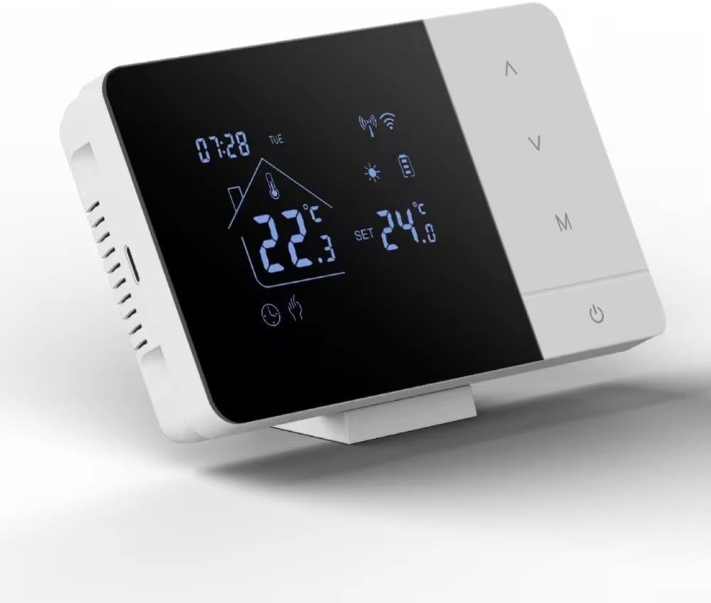 ZAMETTER Smart-Thermostat Wandmontage kabellos - slika 3