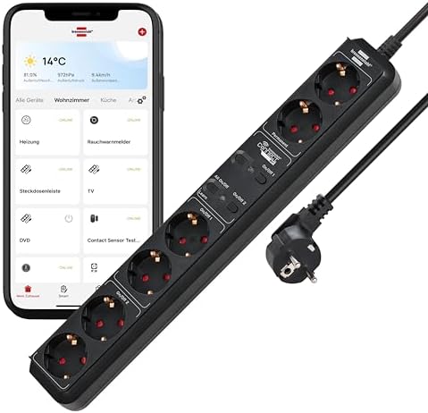 Brennenstuhl Connect Eco-Line 6-Way WiFi - slika 8