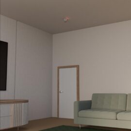 LED TRADING Smart Home Rauchmelder Mini Matter