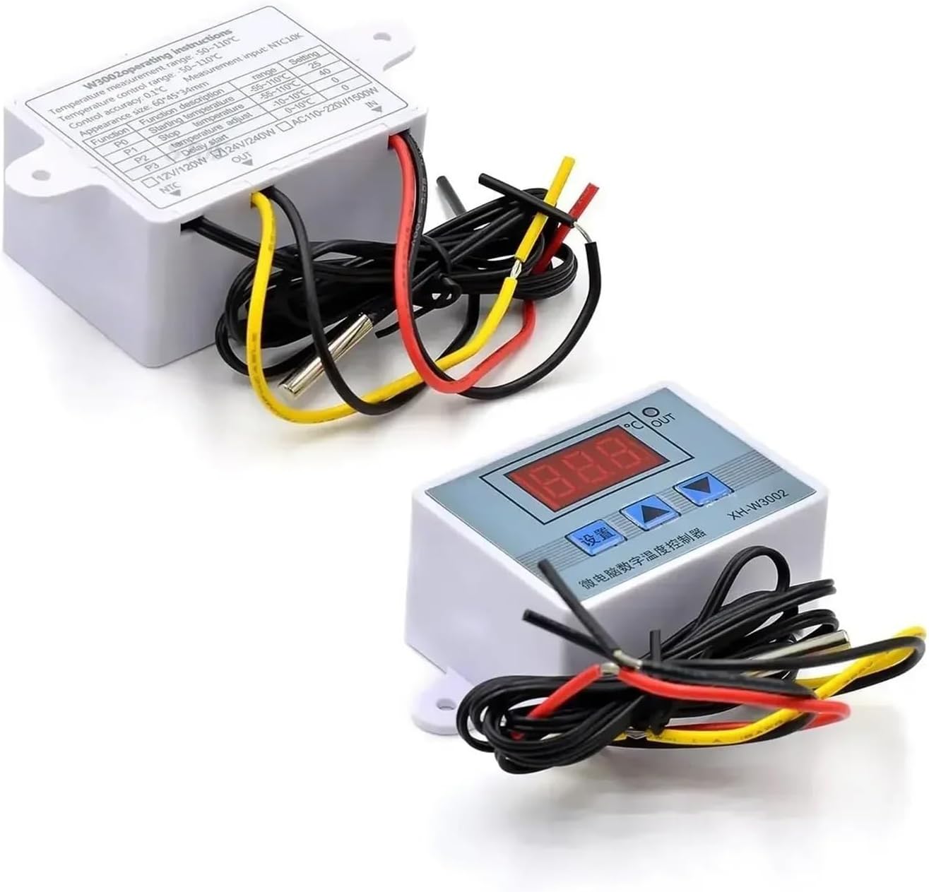 QMIQXIWS XH-W3002 10A Digital Temperature Controller - slika 6