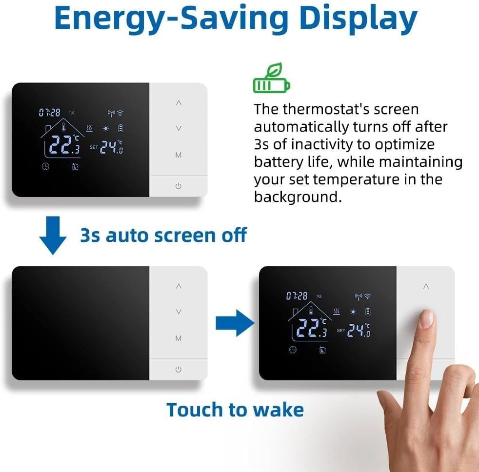 Aetluxery Tuya Smart WiFi Thermostat - slika 7