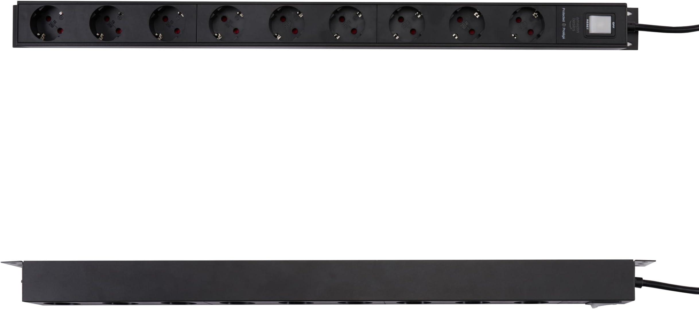 Amazon Basics Surge Protected Power Strip 9 Sockets - slika 4
