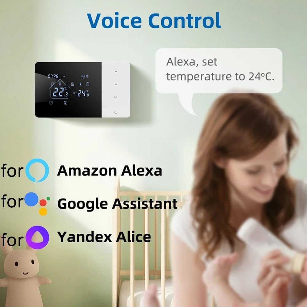 Aetluxery Tuya Smart WiFi Thermostat - slika 6