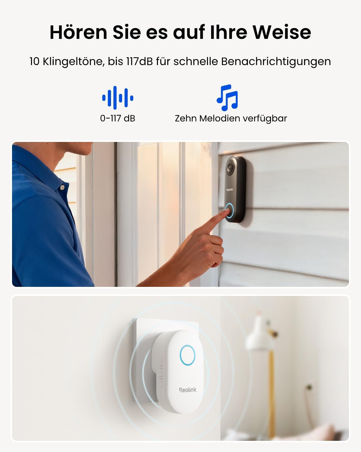 Reolink 5MP Video-Türklingel PoE - slika 7