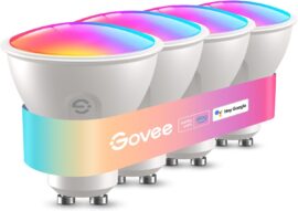 Govee GU10 RGBWW Smart Bulb 4-Pack