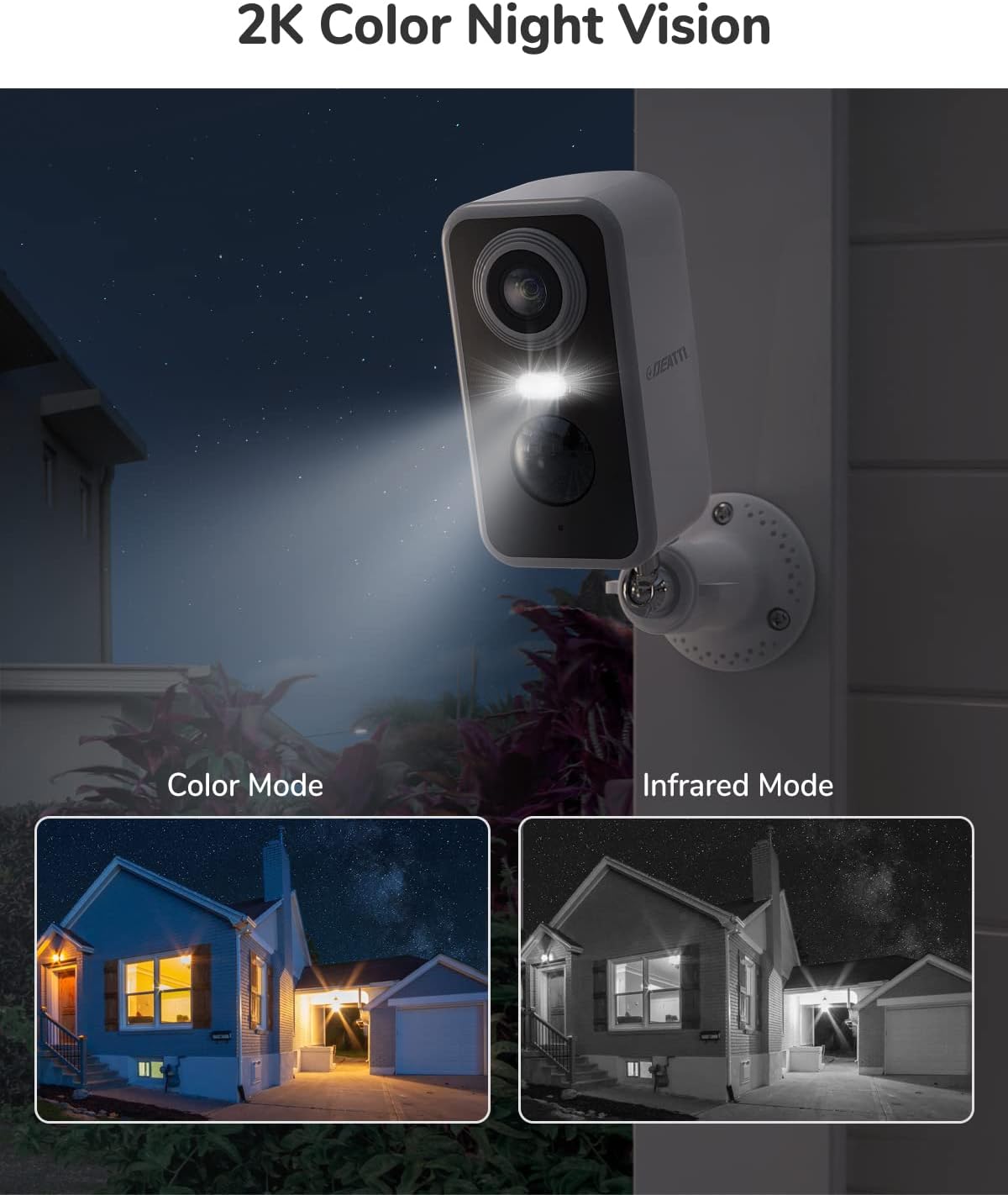 DEATTI 2K Wireless IP Camera - slika 4