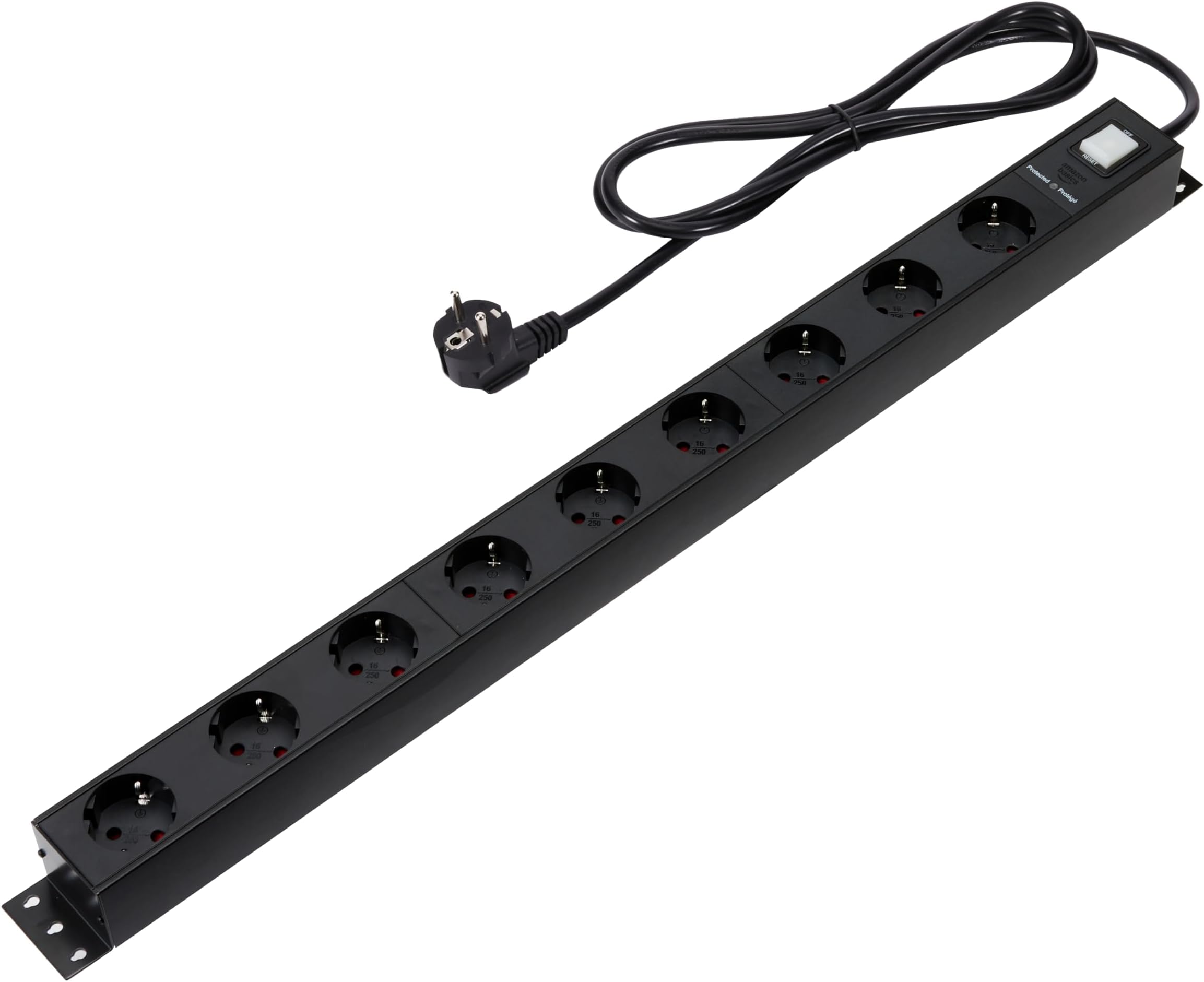 Amazon Basics Surge Protected Power Strip 9 Sockets
