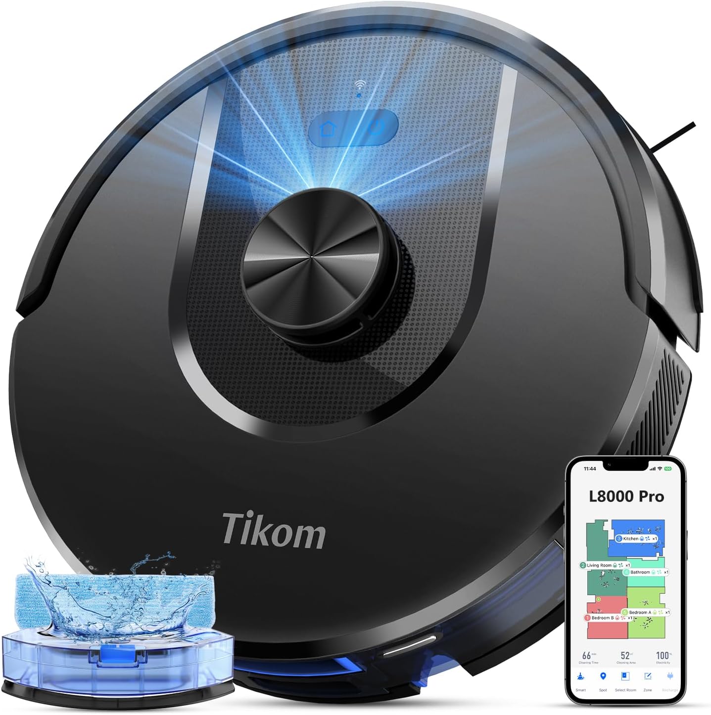 Tikom Robot Vacuum Cleaner 6000Pa