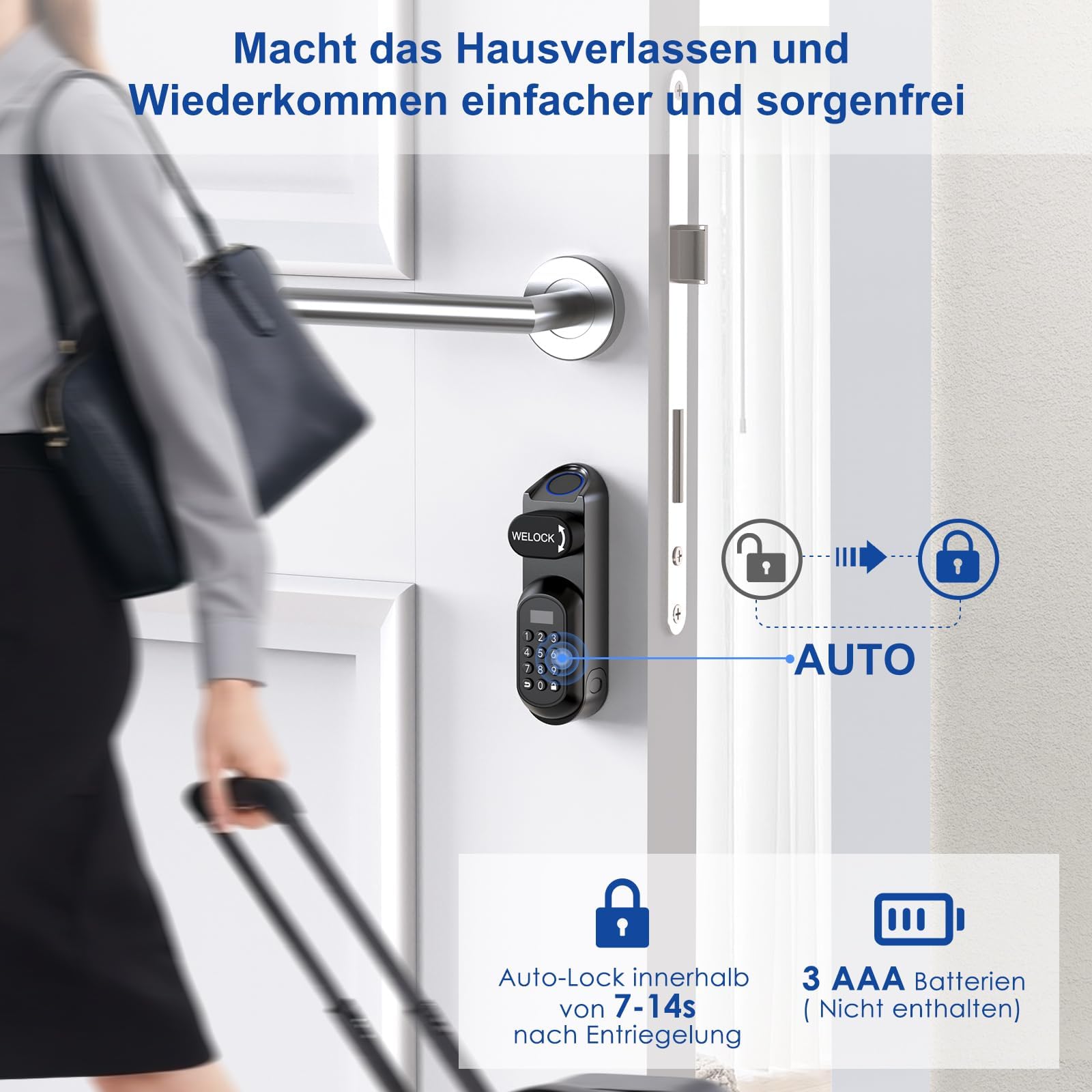 RUILON Welock U81 Smart Lock IP65 - slika 7