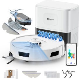 Redroad R11 Robot Vacuum with Self-Draining Station