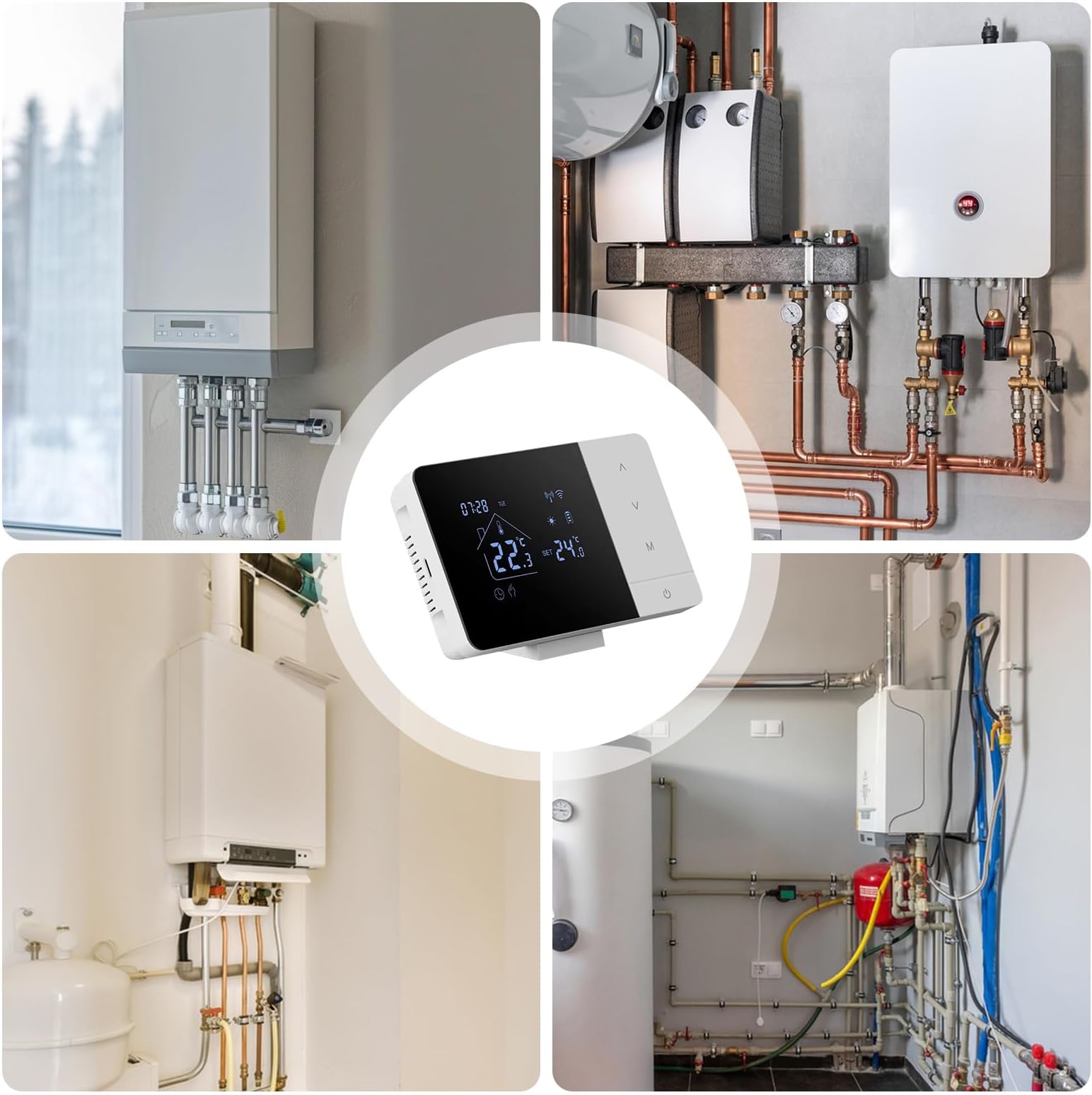 Generisch Smart Temp Controller WiFi Thermostat - slika 4