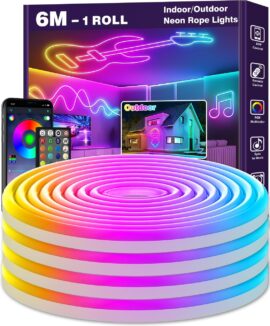LETIANPAI 6m Neon LED Strip RGB