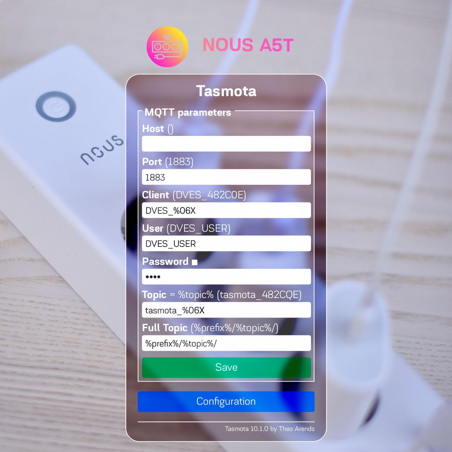 NOUS A5T Smart Power Strip 15A - slika 5