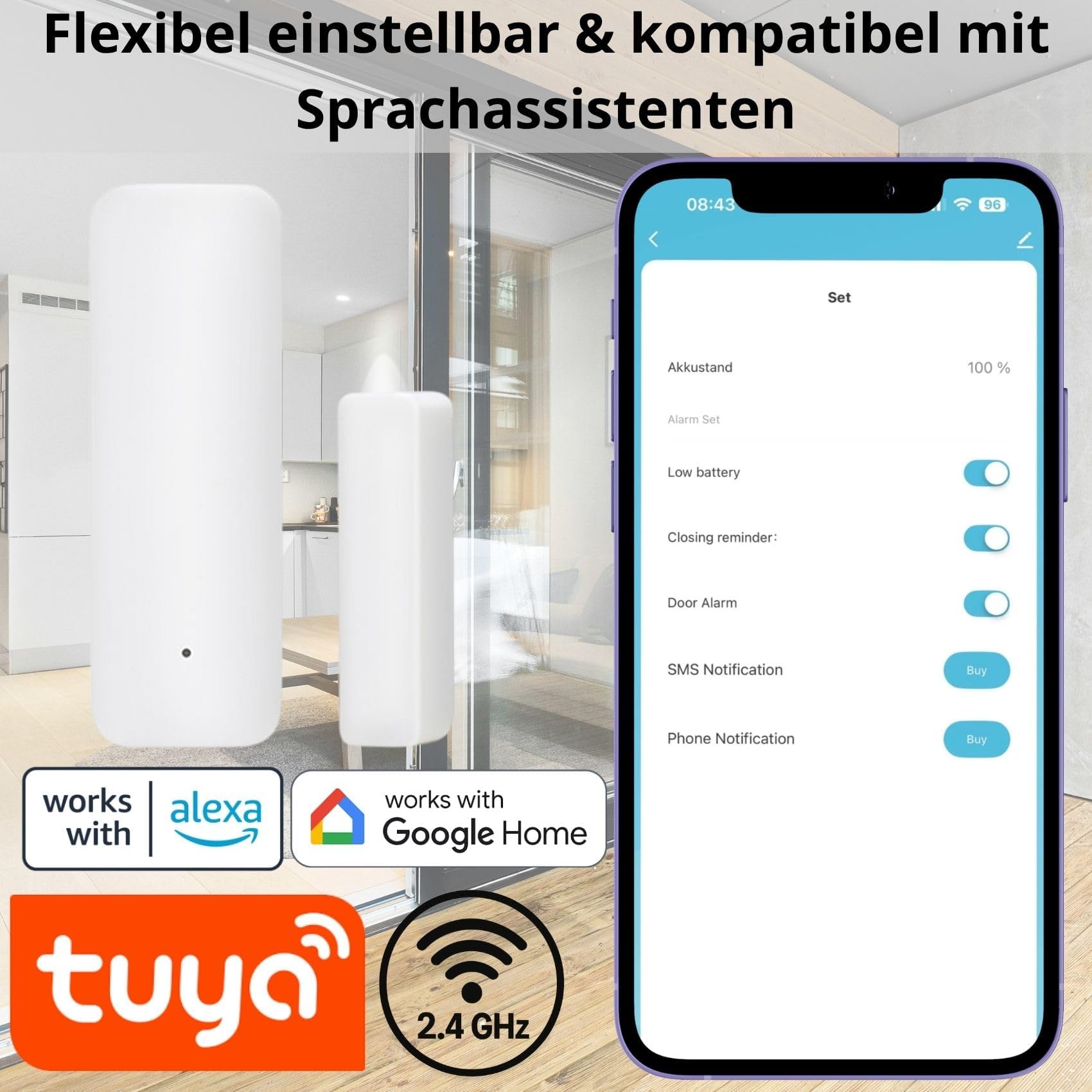 Sone Smart One Türsensor Alarm - slika 6