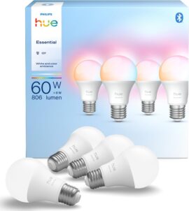 Philips Hue Essential A60 E27 4-Pack