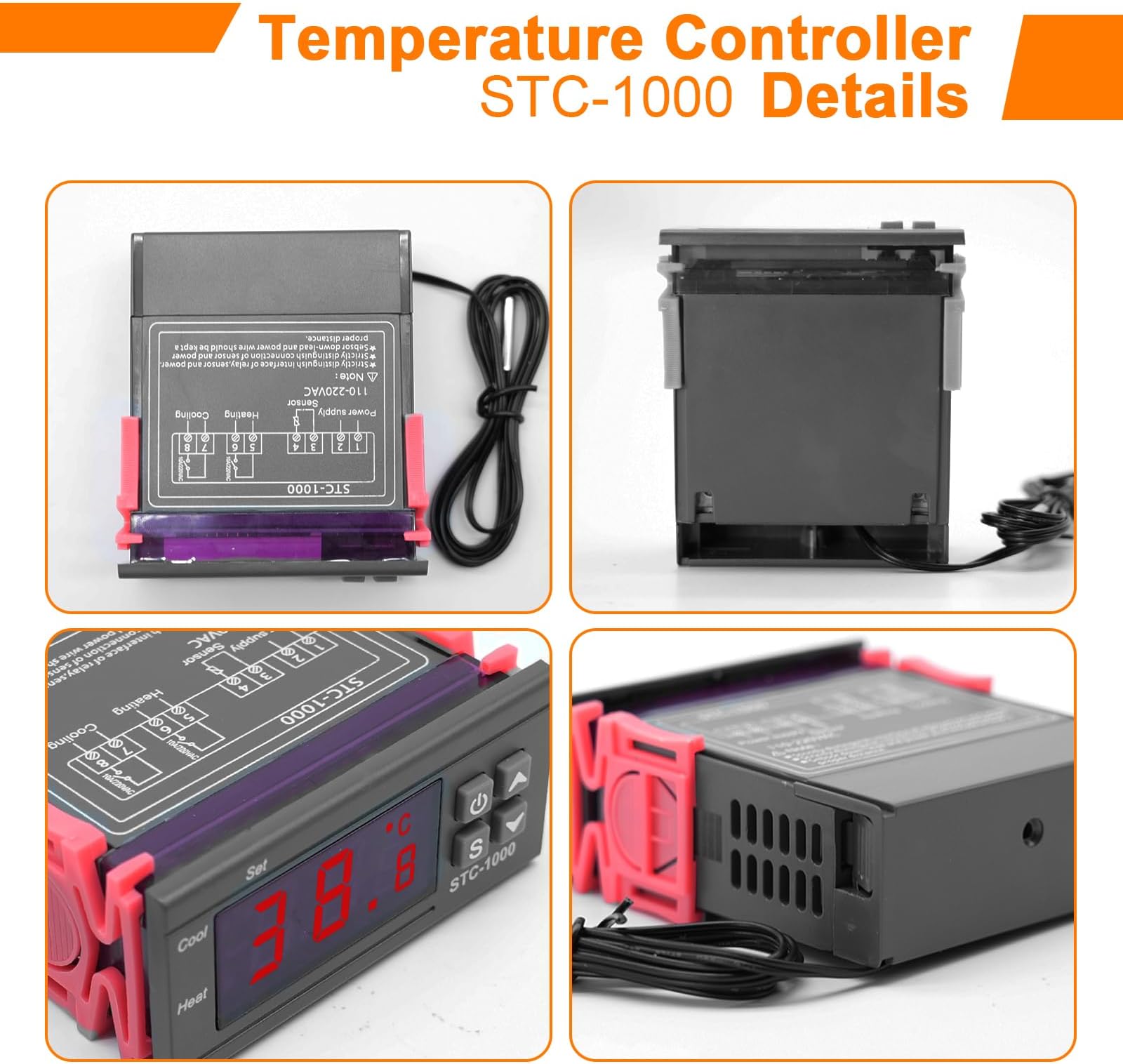 RUIZHI Temperature Controller 110-220V - slika 2