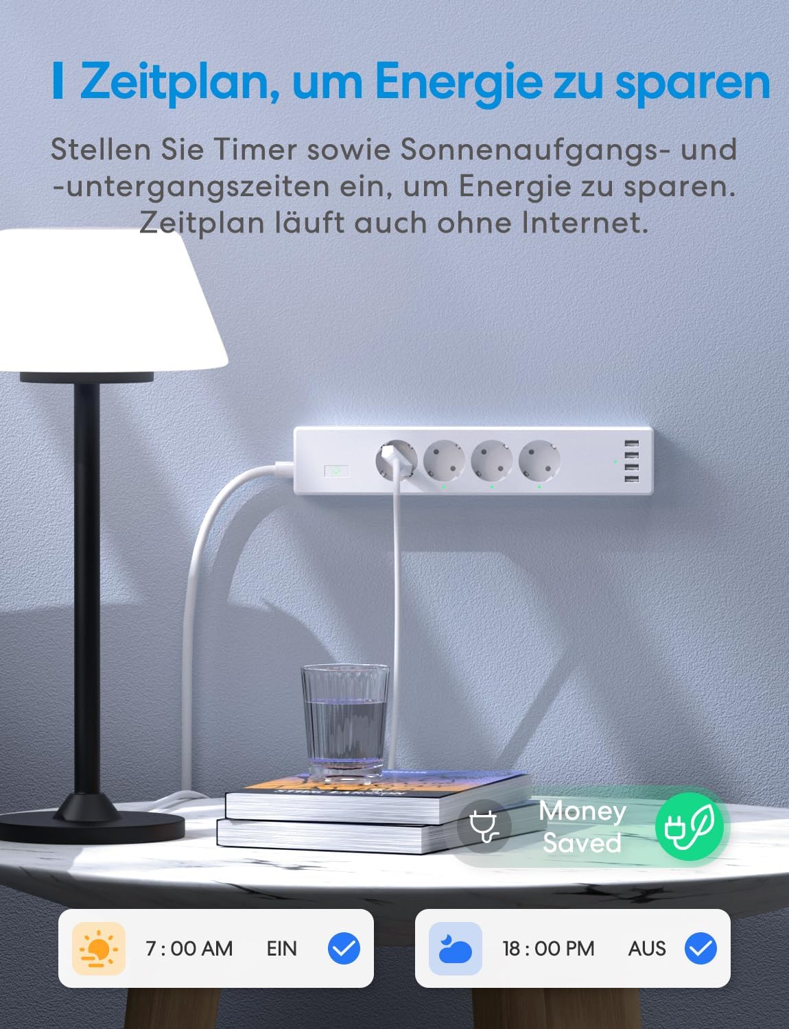 Meross WLAN Power Strip 4-Way - slika 5