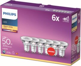 Philips LEDclassic GU10 50W 6-Pack