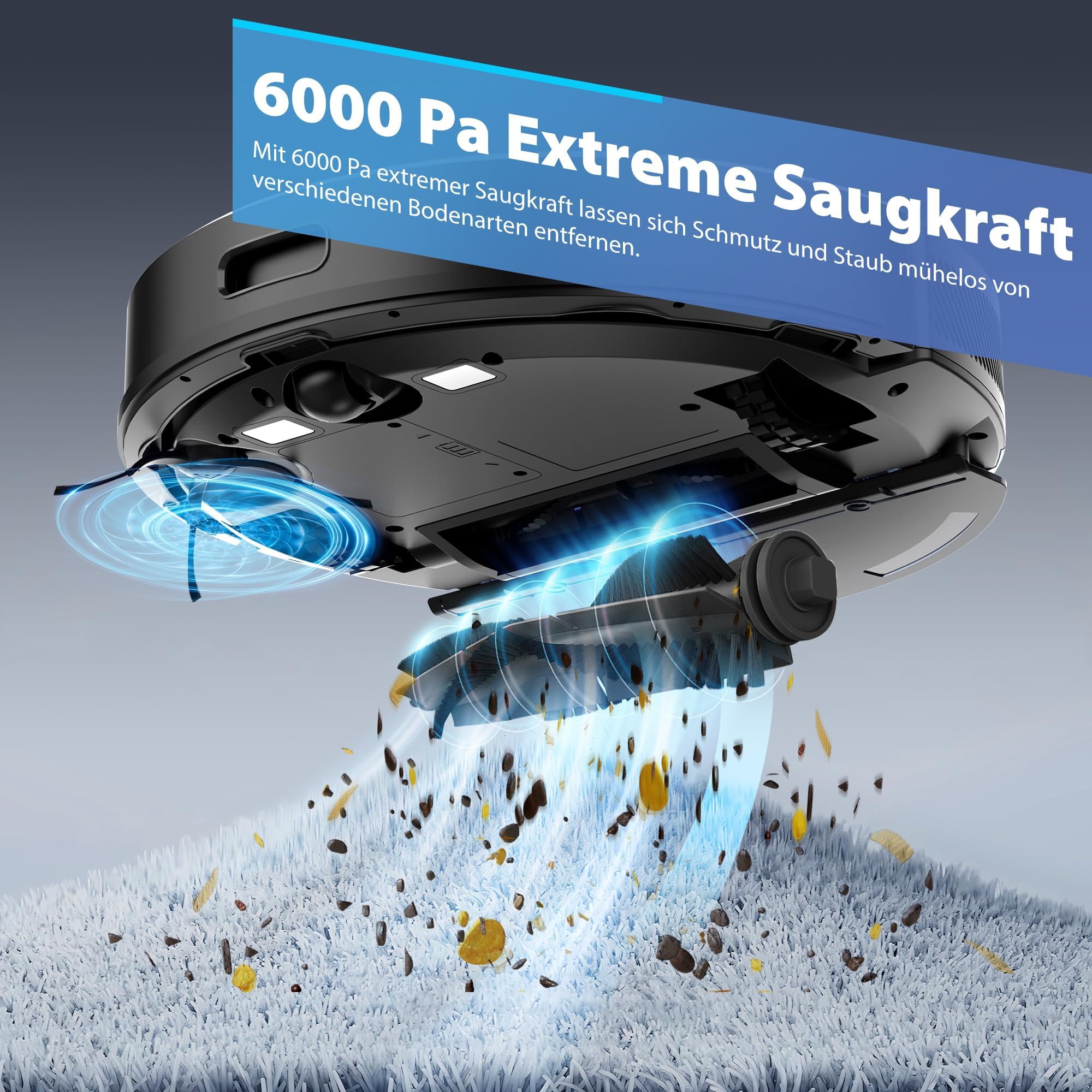 Tikom Robot Vacuum Cleaner 6000Pa - slika 2