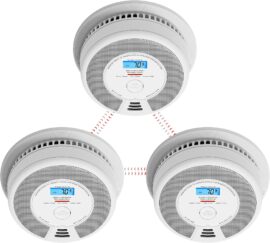 X-Sense SC07-W Smoke/CO Detector 3-Pack