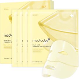Medicube Gelmaske Kojic Acid Curcuma 4er